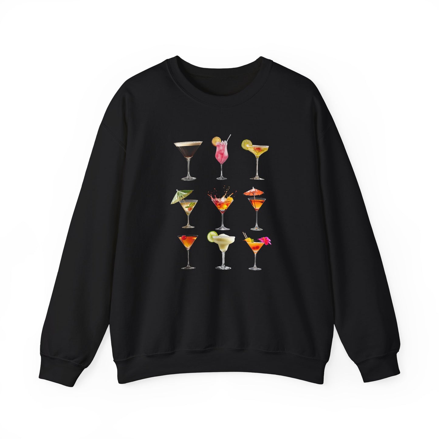 9 Cocktails Sweat Shirt