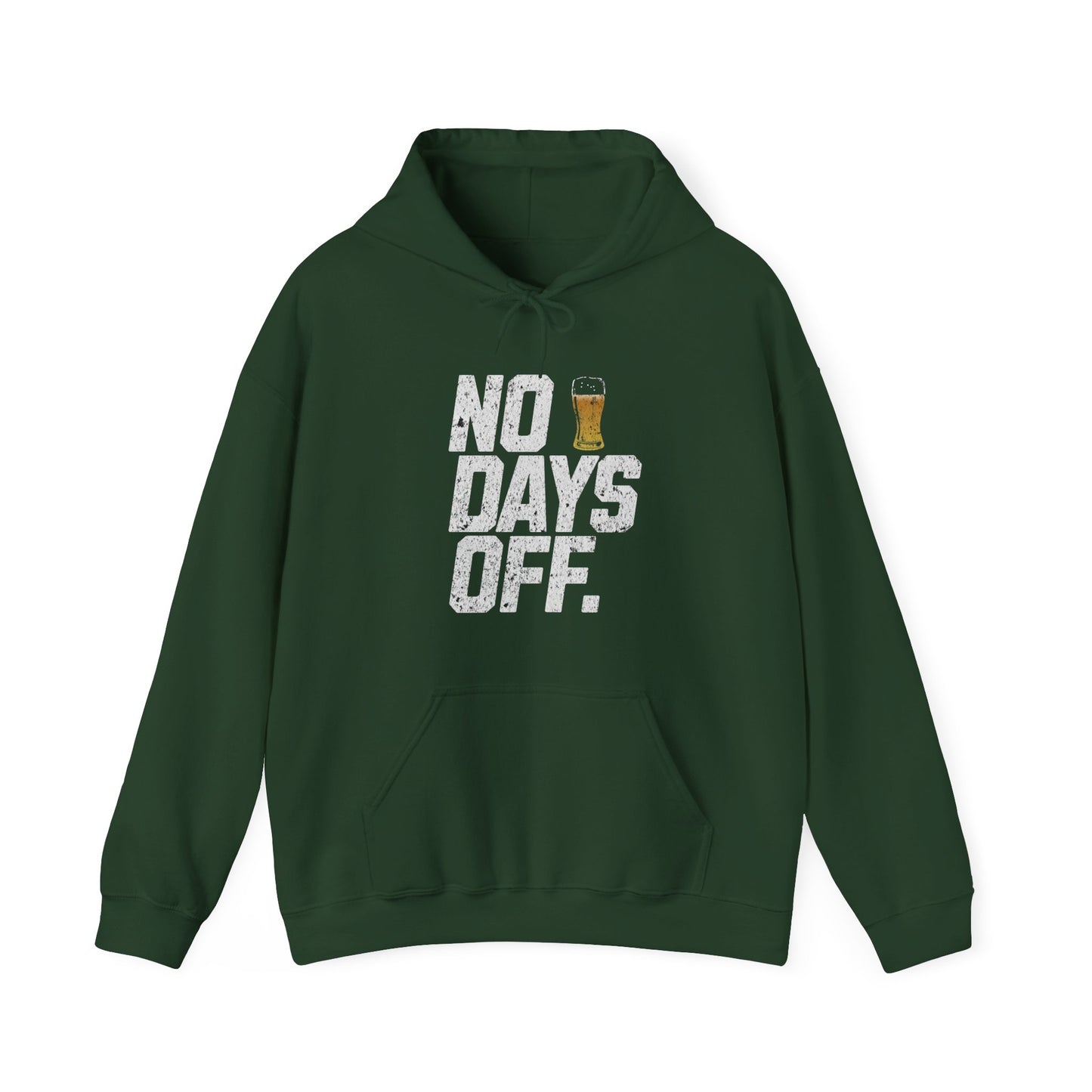 No Days Off Beer Hoodie