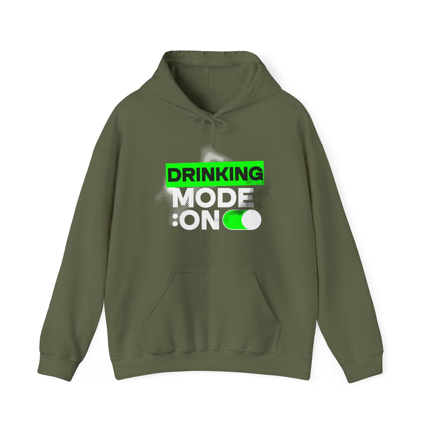 Drinking Mode On Hoodie
