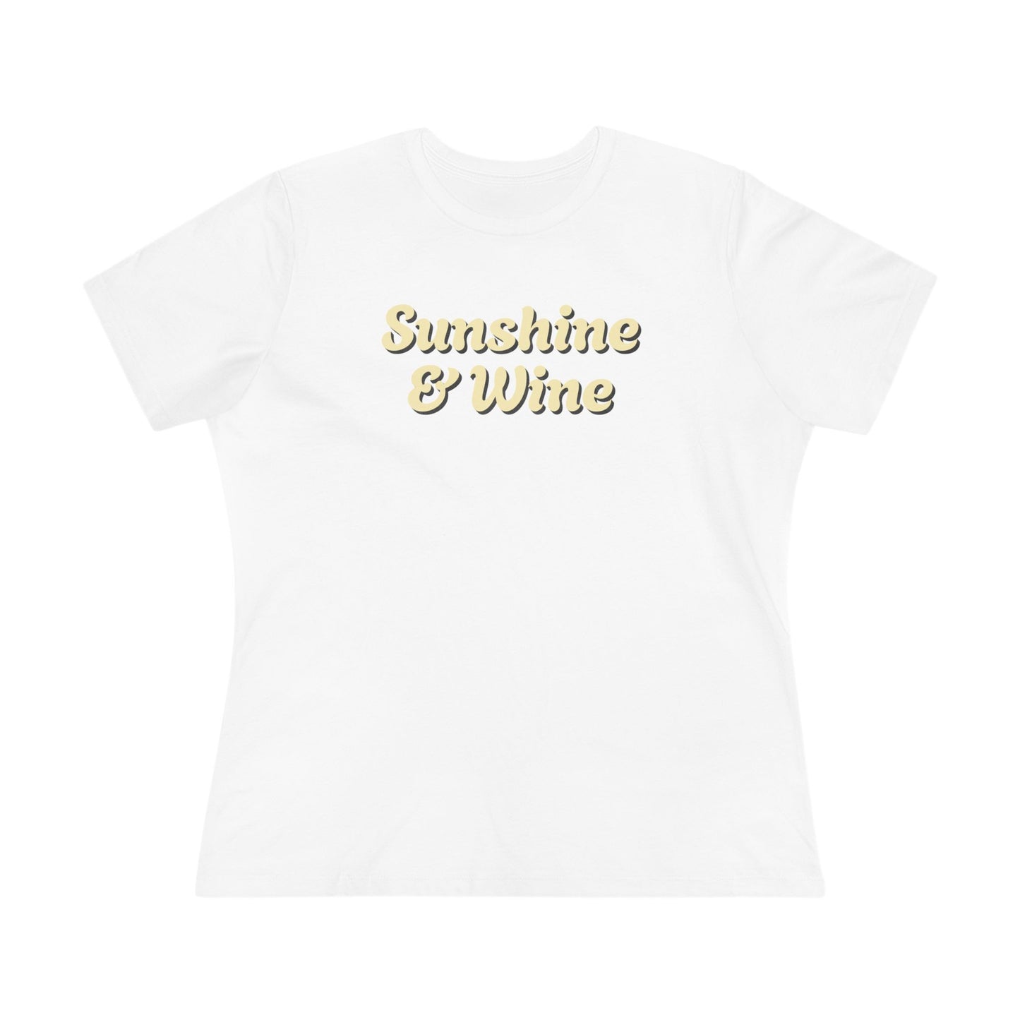 Sunshine & Wine Women's Tee