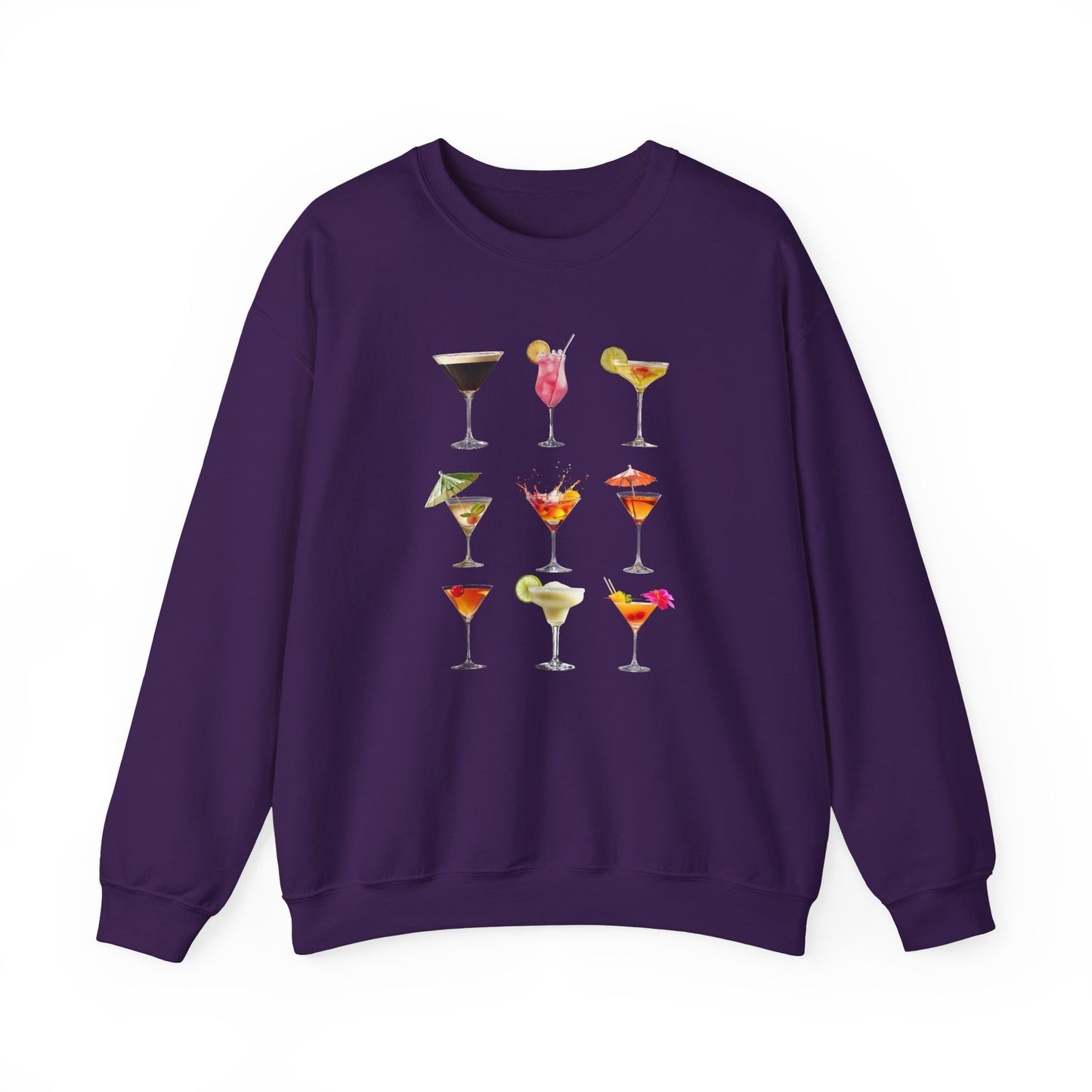 9 Cocktails Sweat Shirt