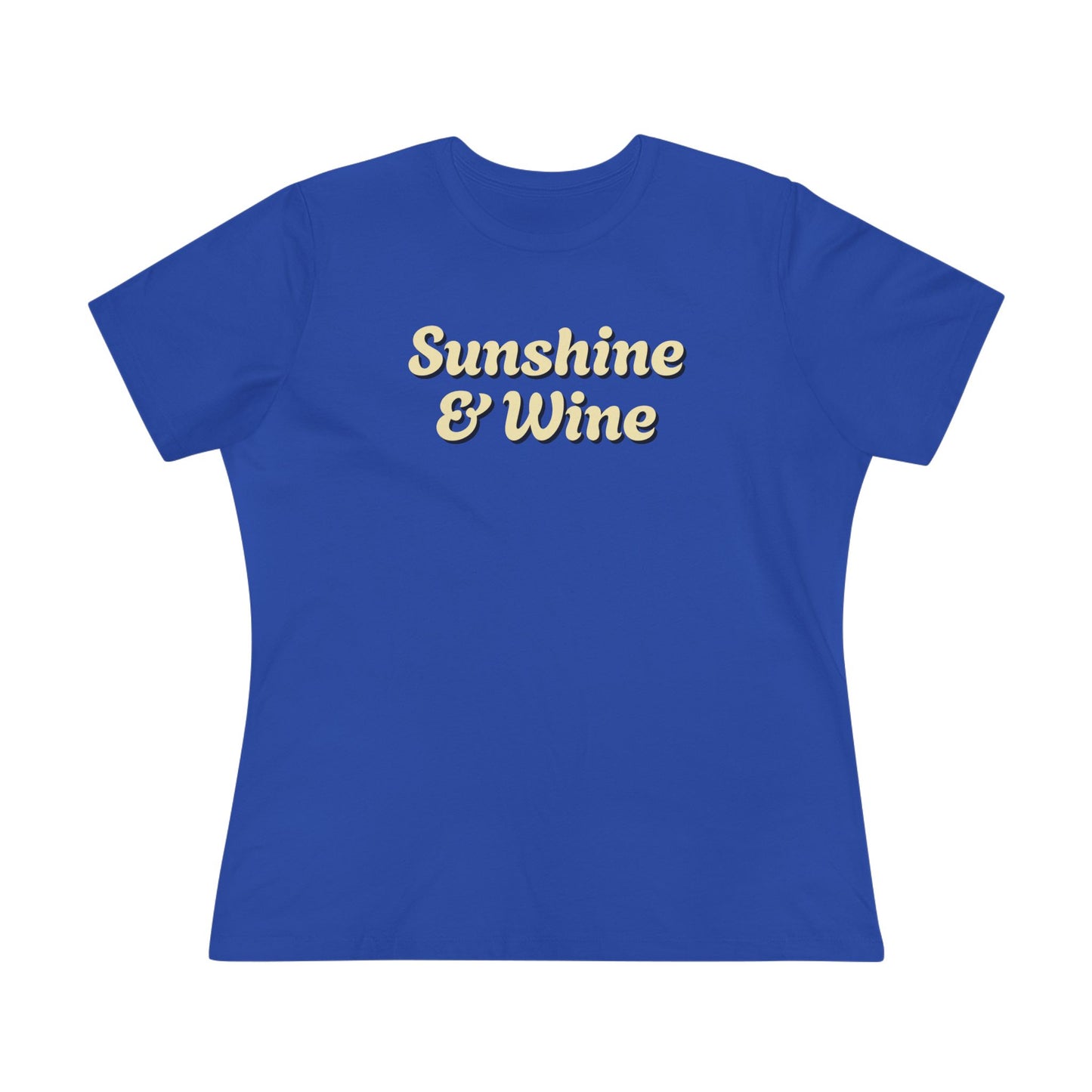 Sunshine & Wine Women's Tee