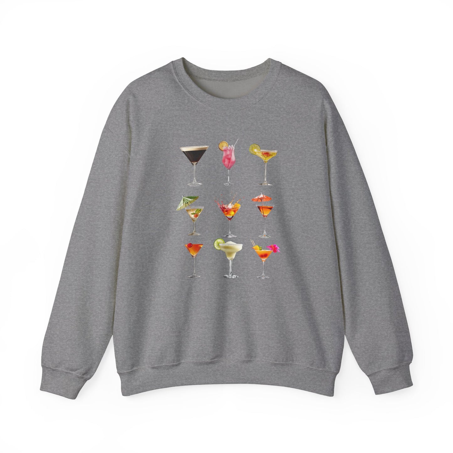 9 Cocktails Sweat Shirt