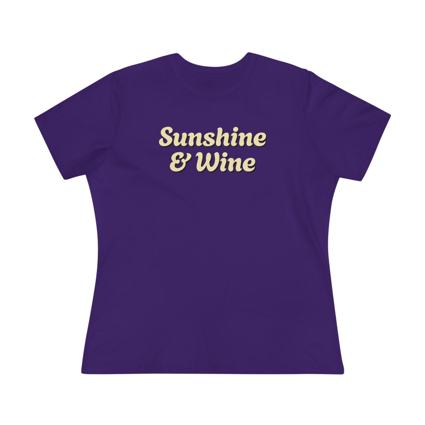 Sunshine & Wine Women's Tee