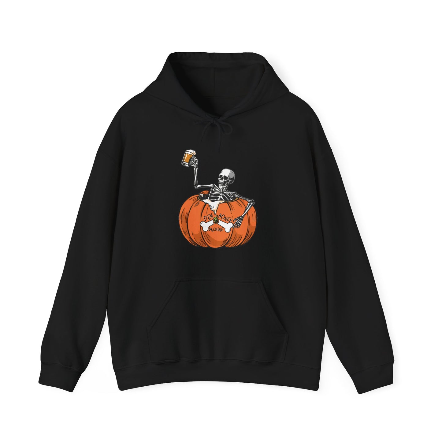 Skeleton Pumpkin Hoodie