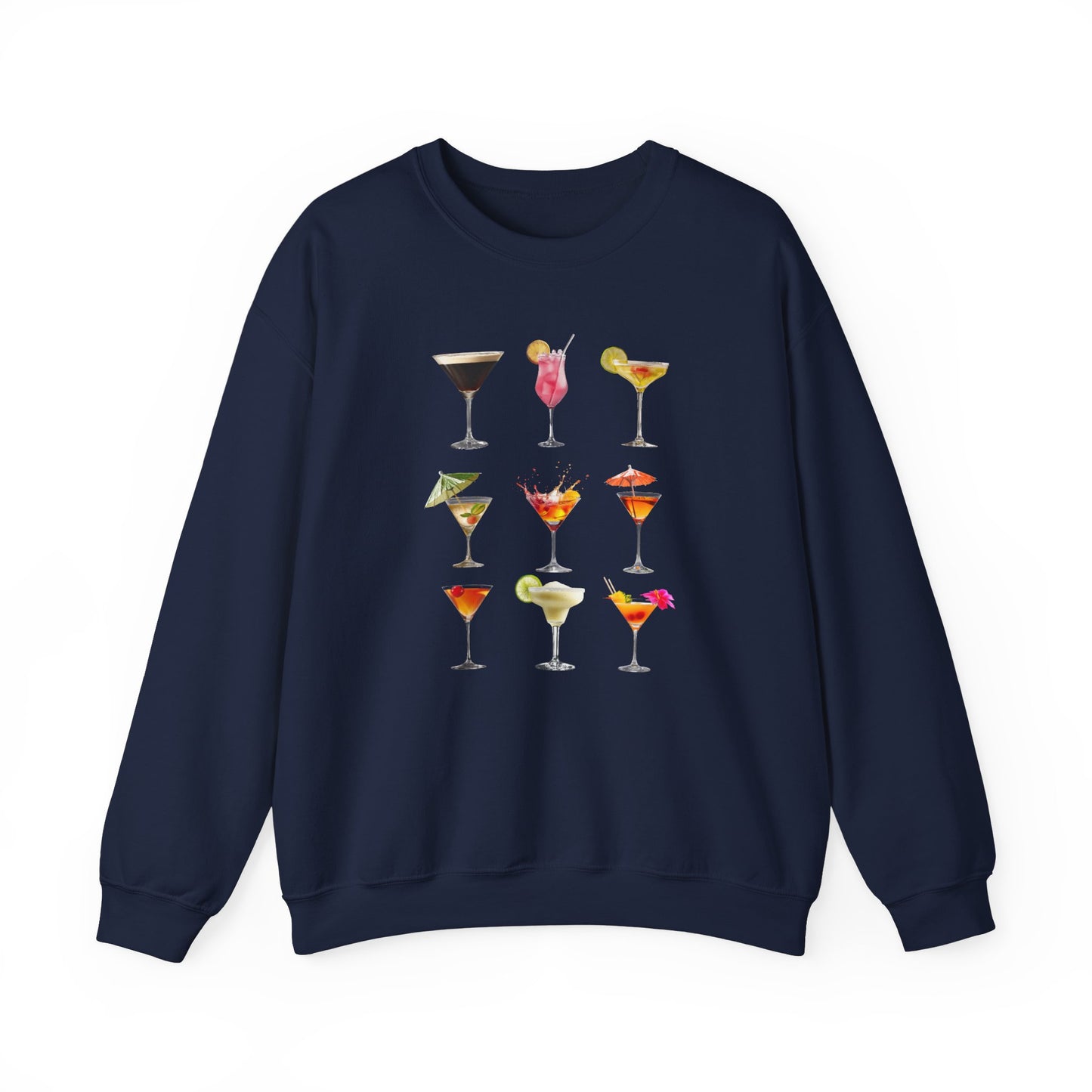 9 Cocktails Sweat Shirt