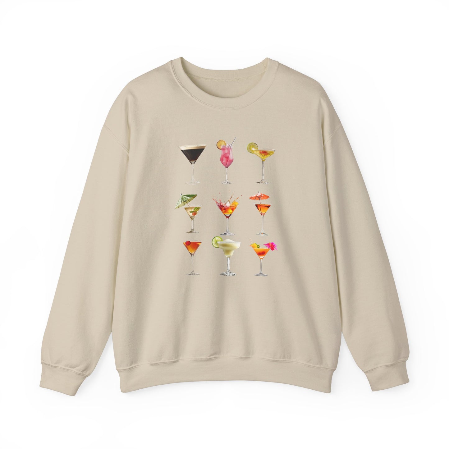 9 Cocktails Sweat Shirt