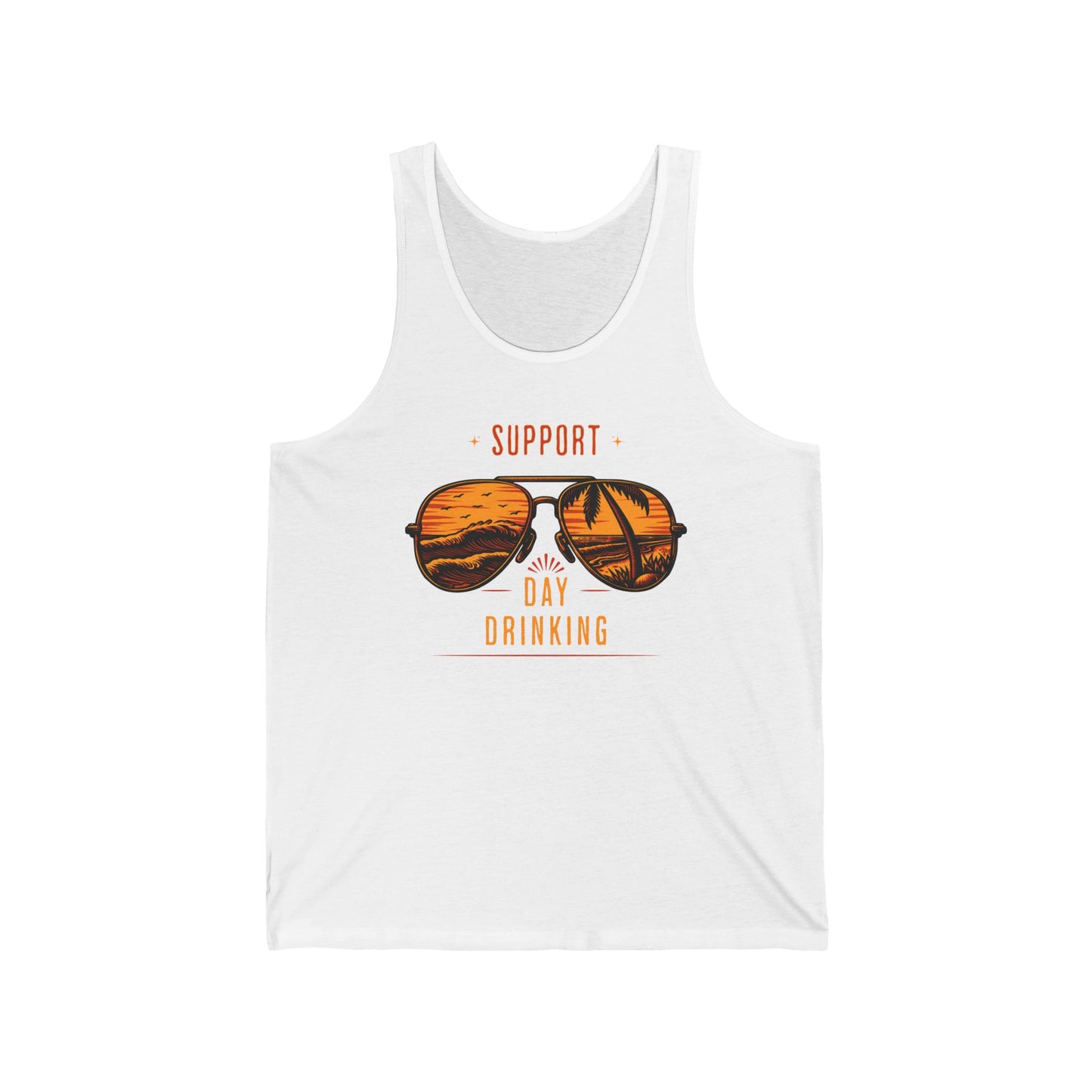 Support Day Drinking Tank Top