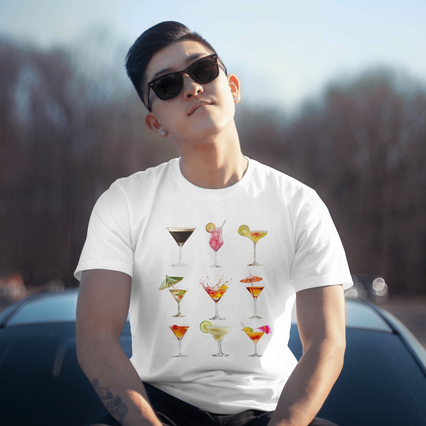 9 Cocktails T-shirt
