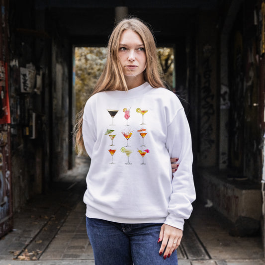 9 Cocktails Sweat Shirt