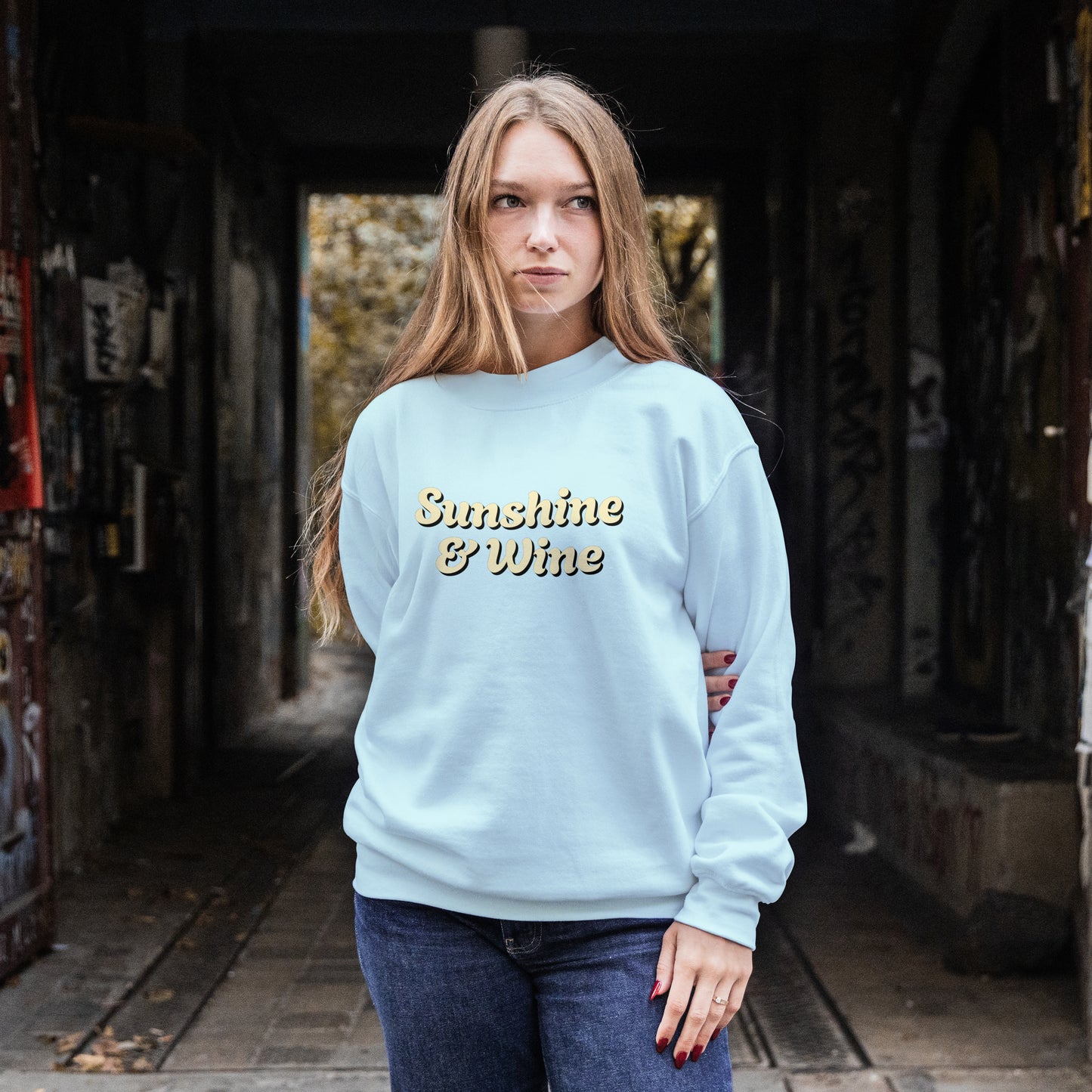 Sunshine & Wine Sweat Shirt