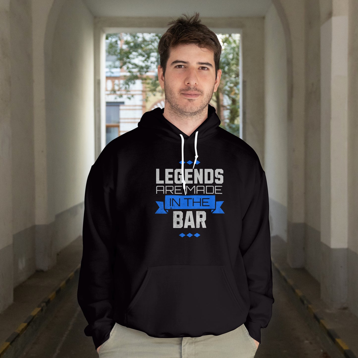 Legends Are Made In The Bar Hoodie