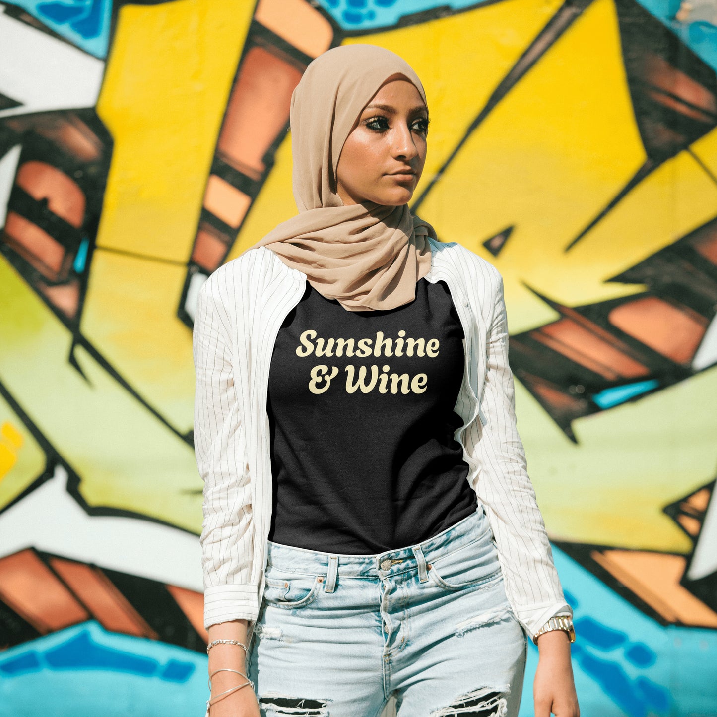 Sunshine & Wine Women's Tee