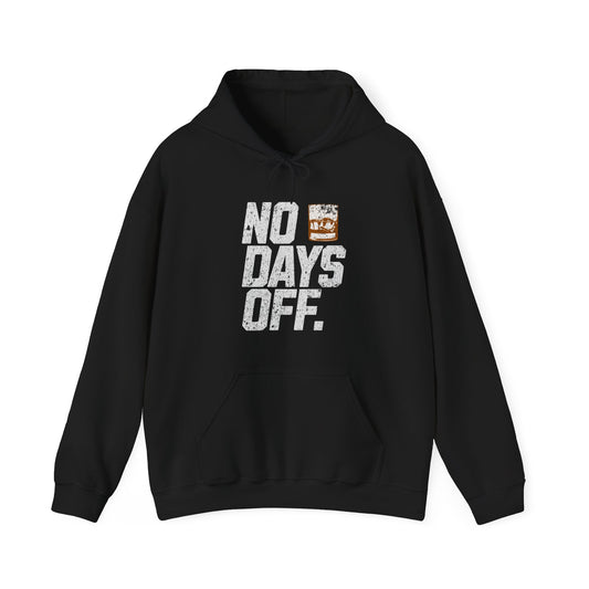 No Days Off Rocks Glass Hoodie