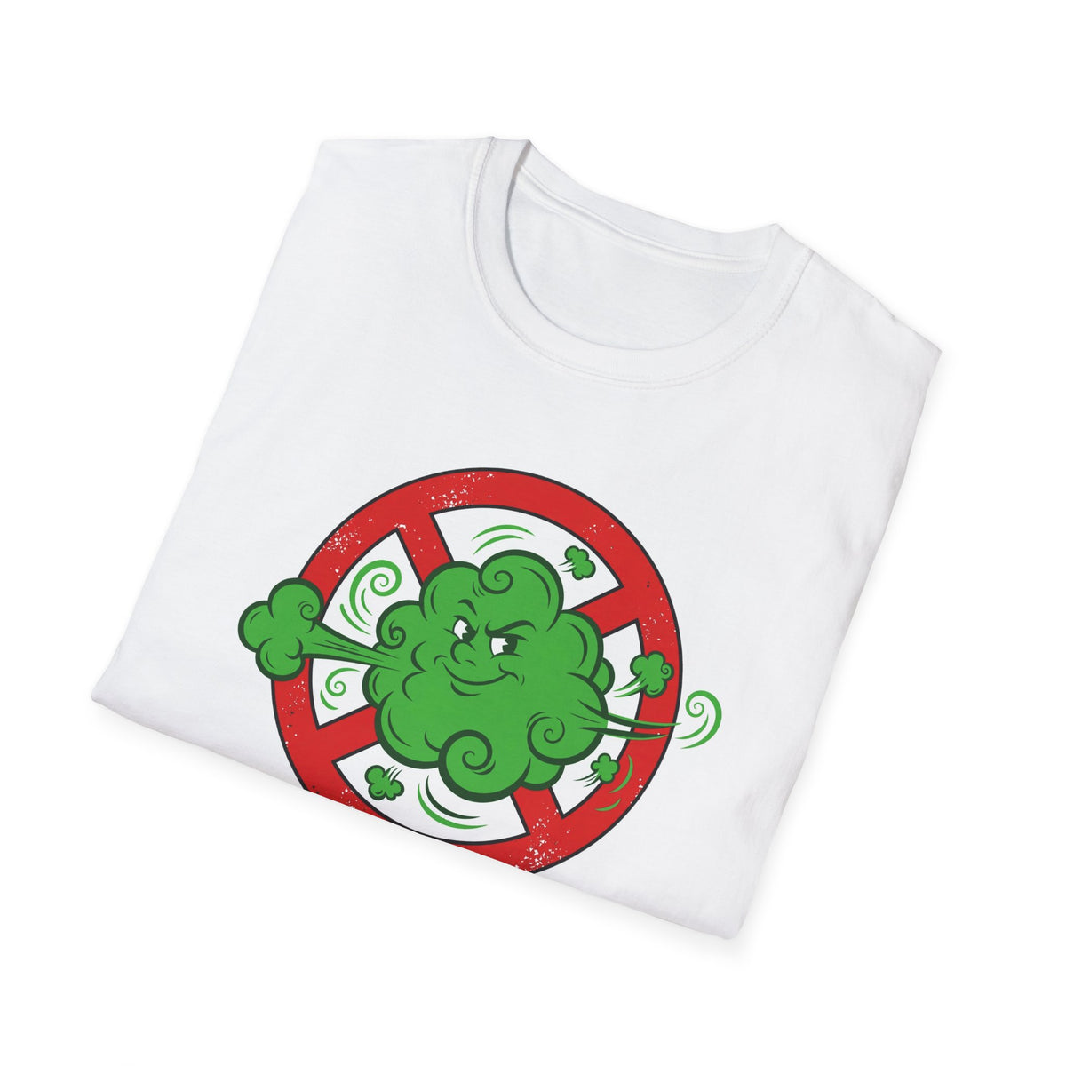 Gas Busters T-Shirt — Funny Fart Joke Parody Shirt Gag Gift for Men