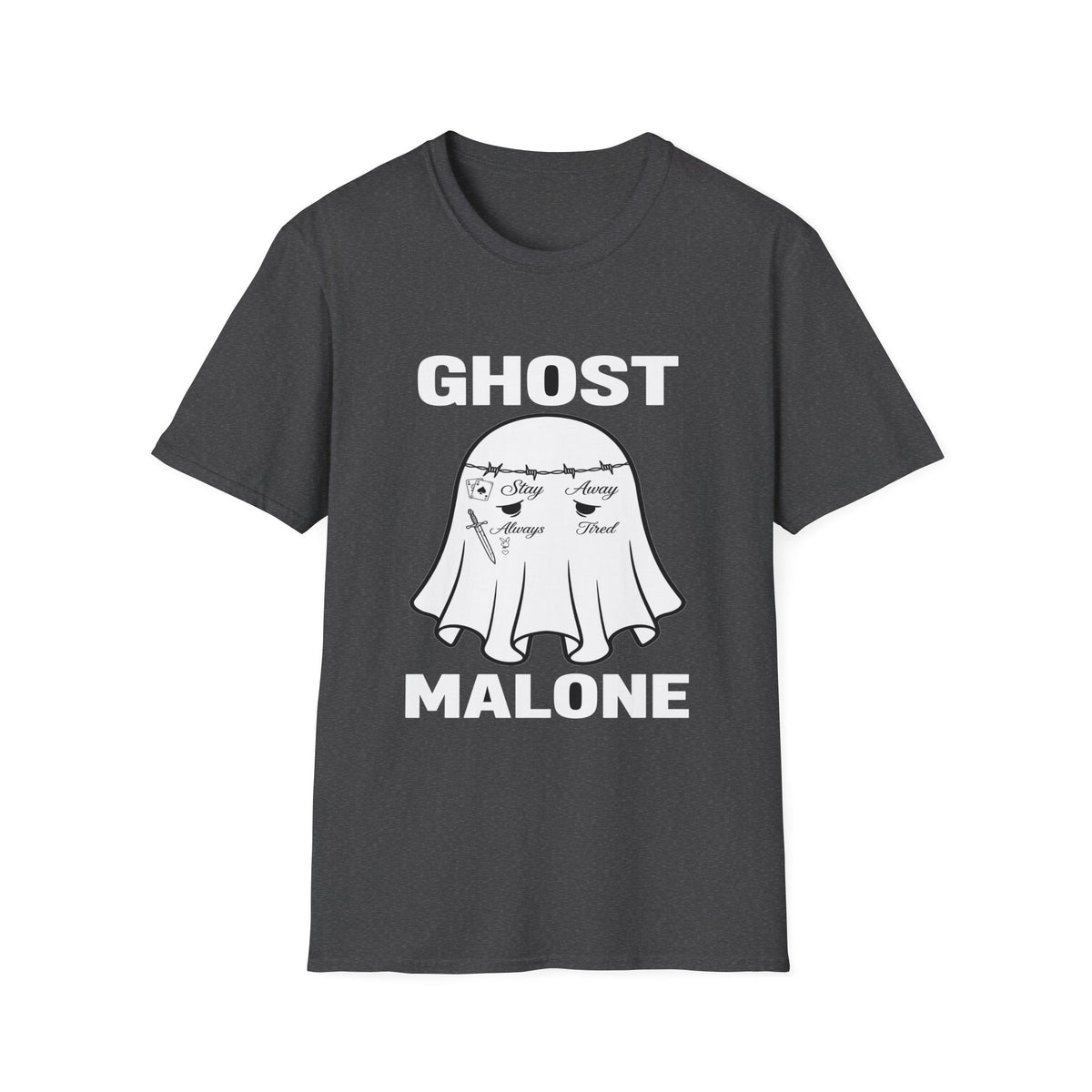 Ghost Malone T-Shirt — Funny Halloween Ghost Shirt