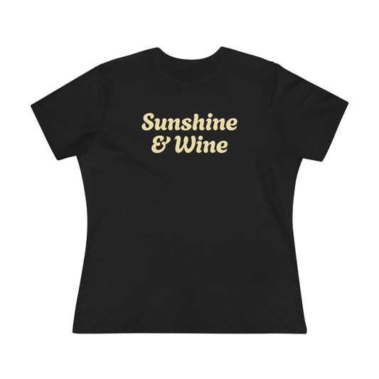 Sunshine & Wine Women's Tee