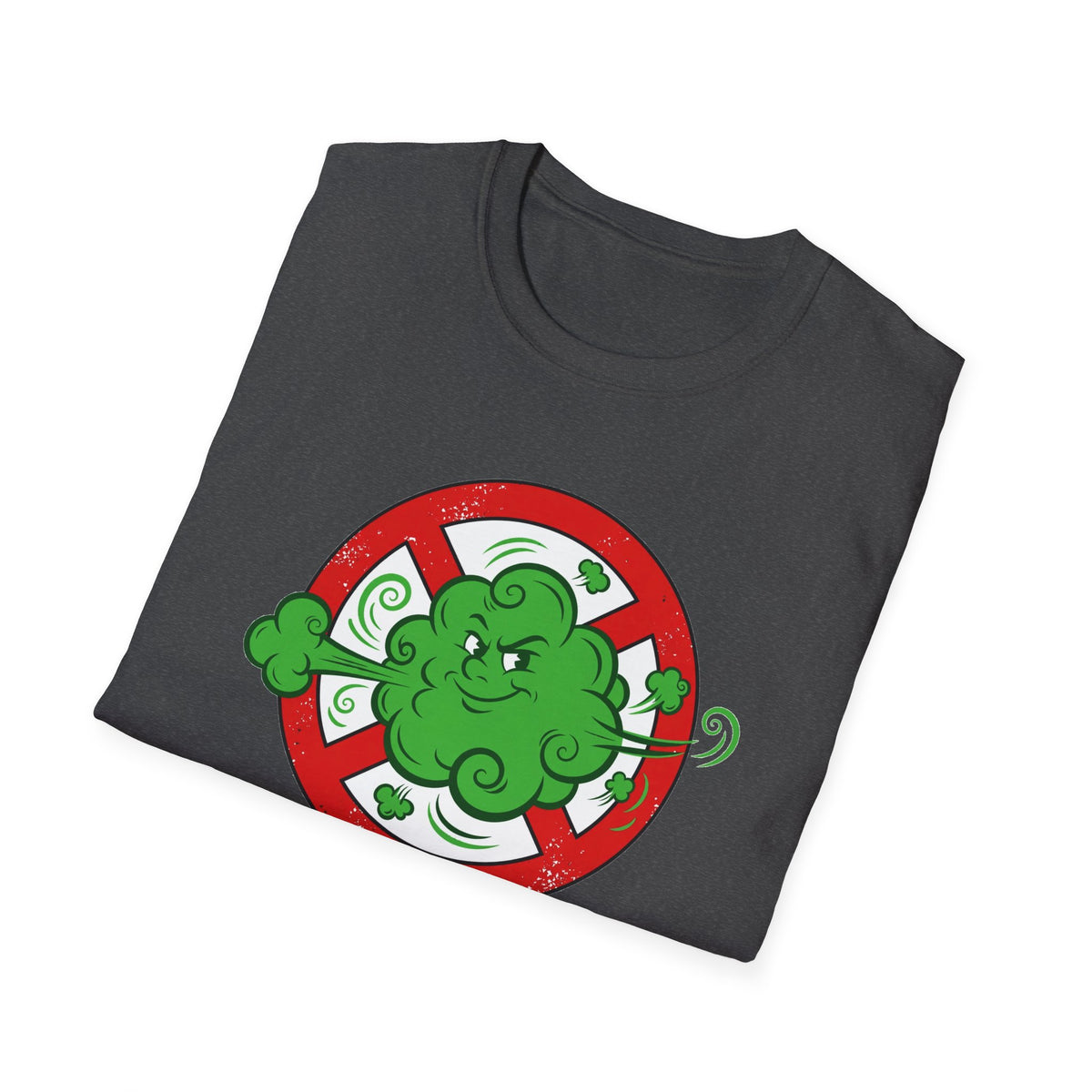 Gas Busters T-Shirt — Funny Fart Joke Parody Shirt Gag Gift for Men