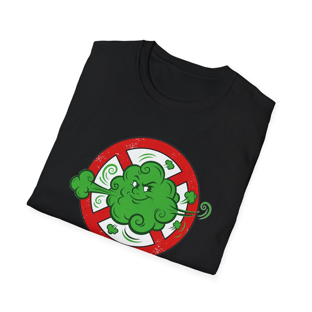 Gas Busters T-Shirt — Funny Fart Joke Parody Shirt Gag Gift for Men