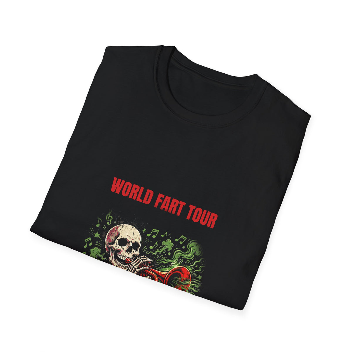 World Fart Tour 2027 T-Shirt — Funny Tour Shirt Gag Gift for Men
