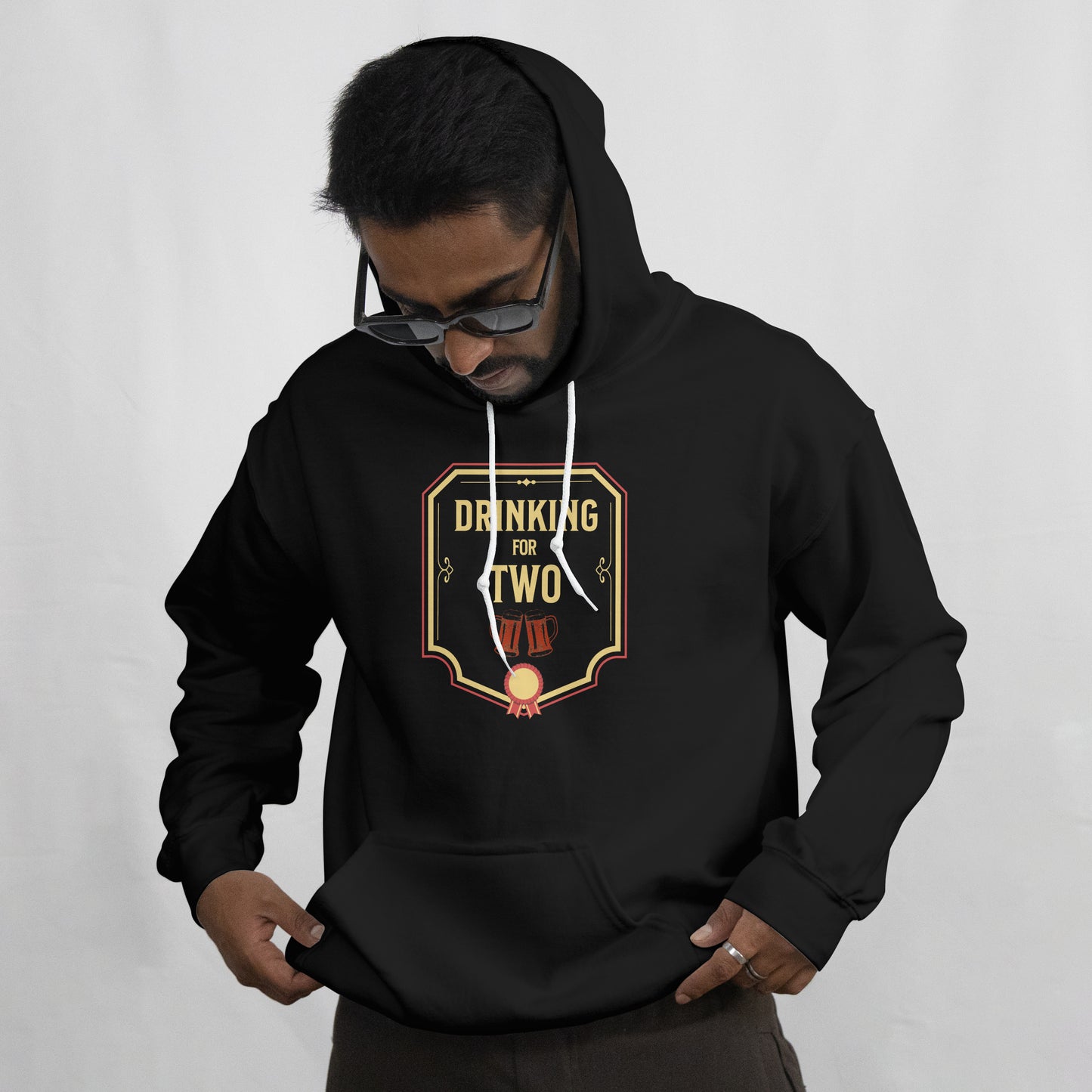 Drinking For Two Hoodie