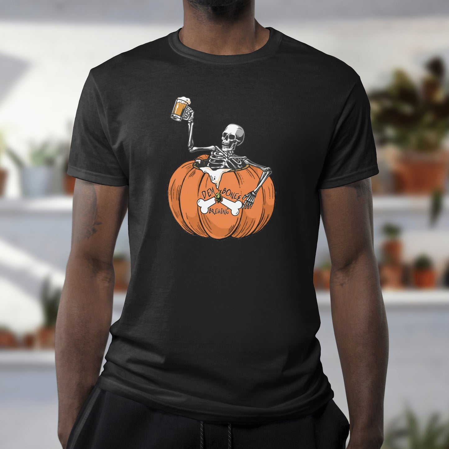 Skeleton Pumpkin T-Shirt